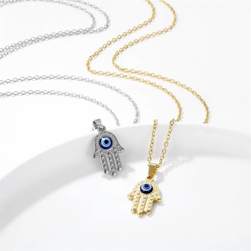 Personalised Fatima Hand Necklace