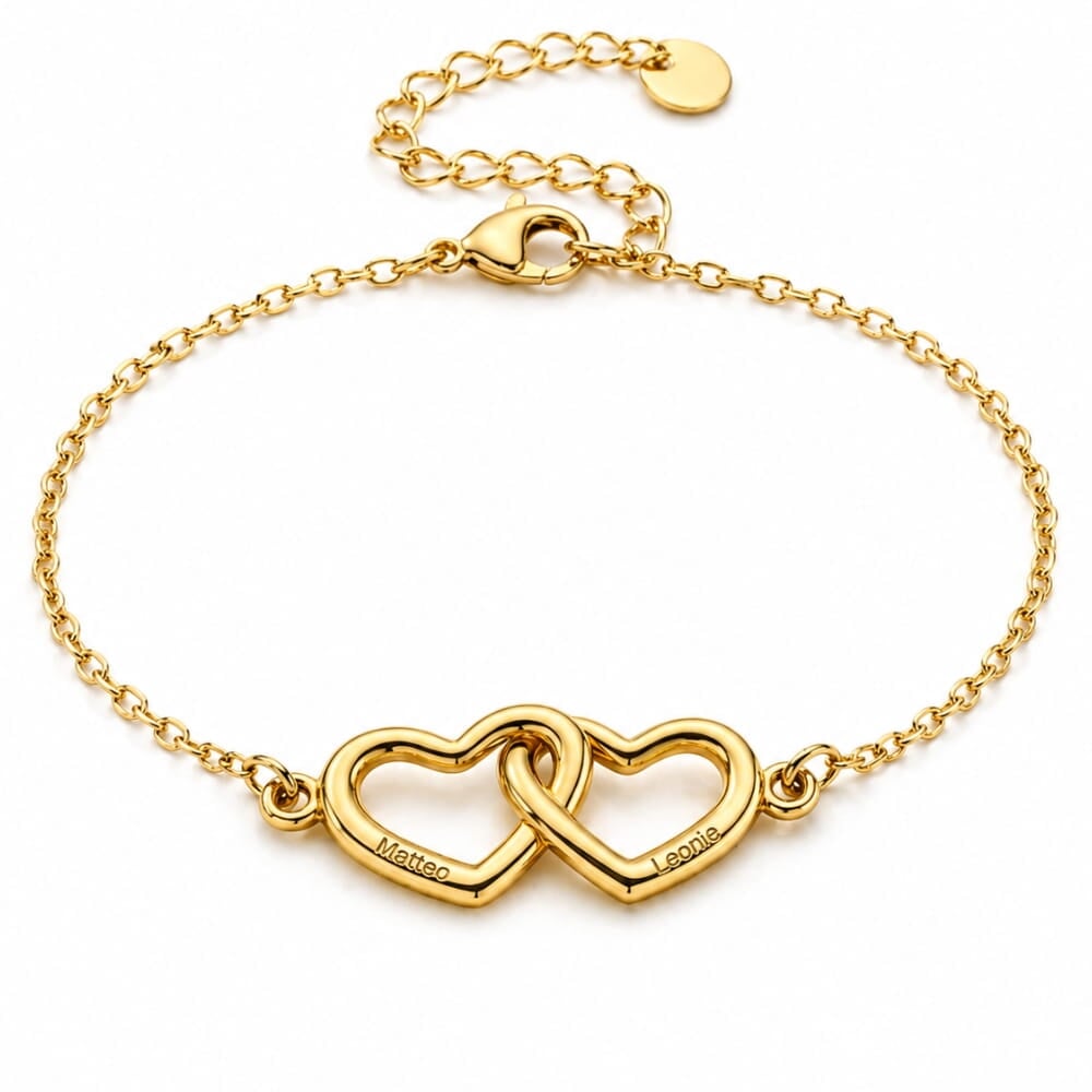 Connected Hearts Bracelet