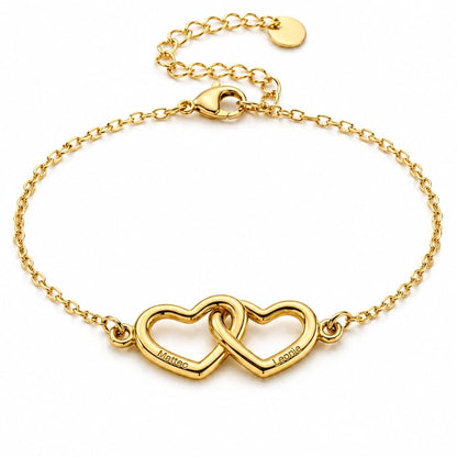 Connected Hearts Bracelet