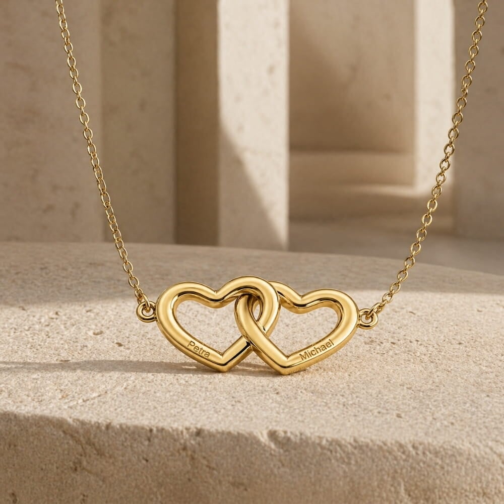 Connected Hearts Necklace