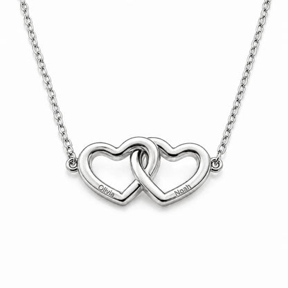 Connected Hearts Necklace