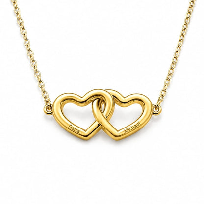 Connected Hearts Necklace