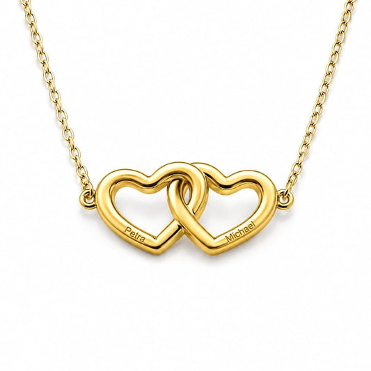 Connected Hearts Necklace