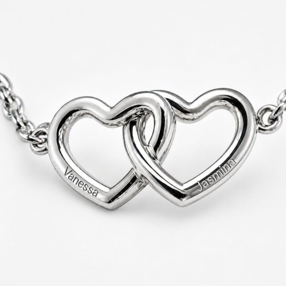 Connected Hearts Bracelet