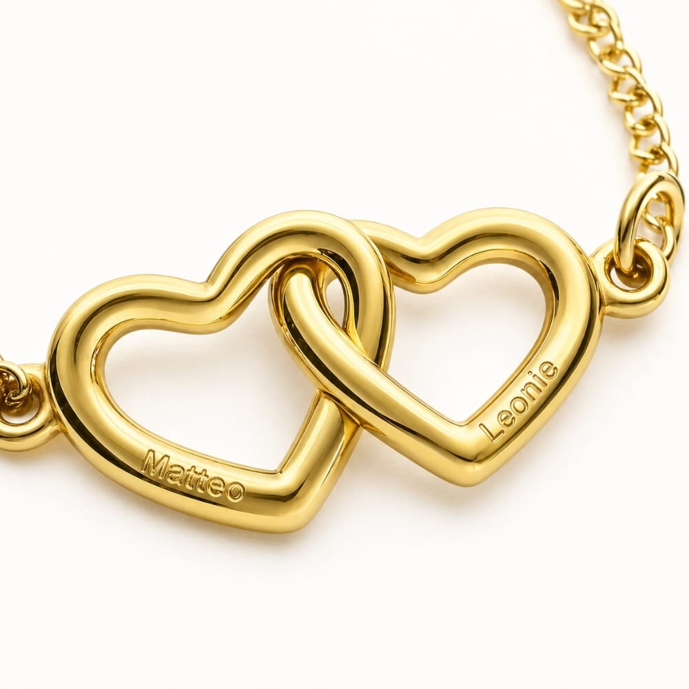 Connected Hearts Bracelet