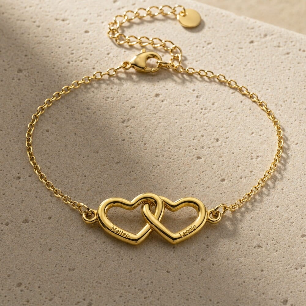 Connected Hearts Bracelet