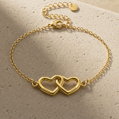Connected Hearts Bracelet