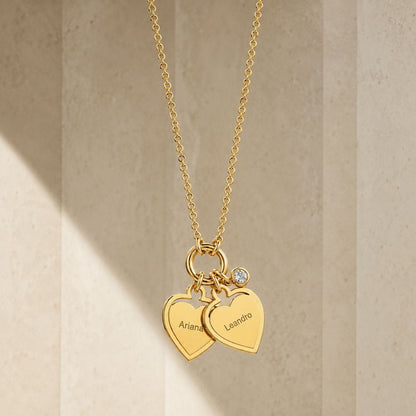 Personalised Heart Charm Necklace