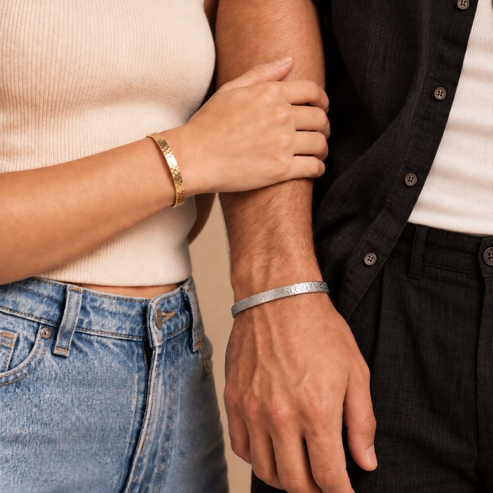 Secret Message Bangle – Diamond Engraving