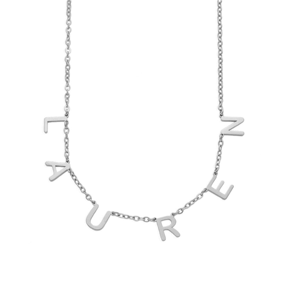 Letter Name Necklace