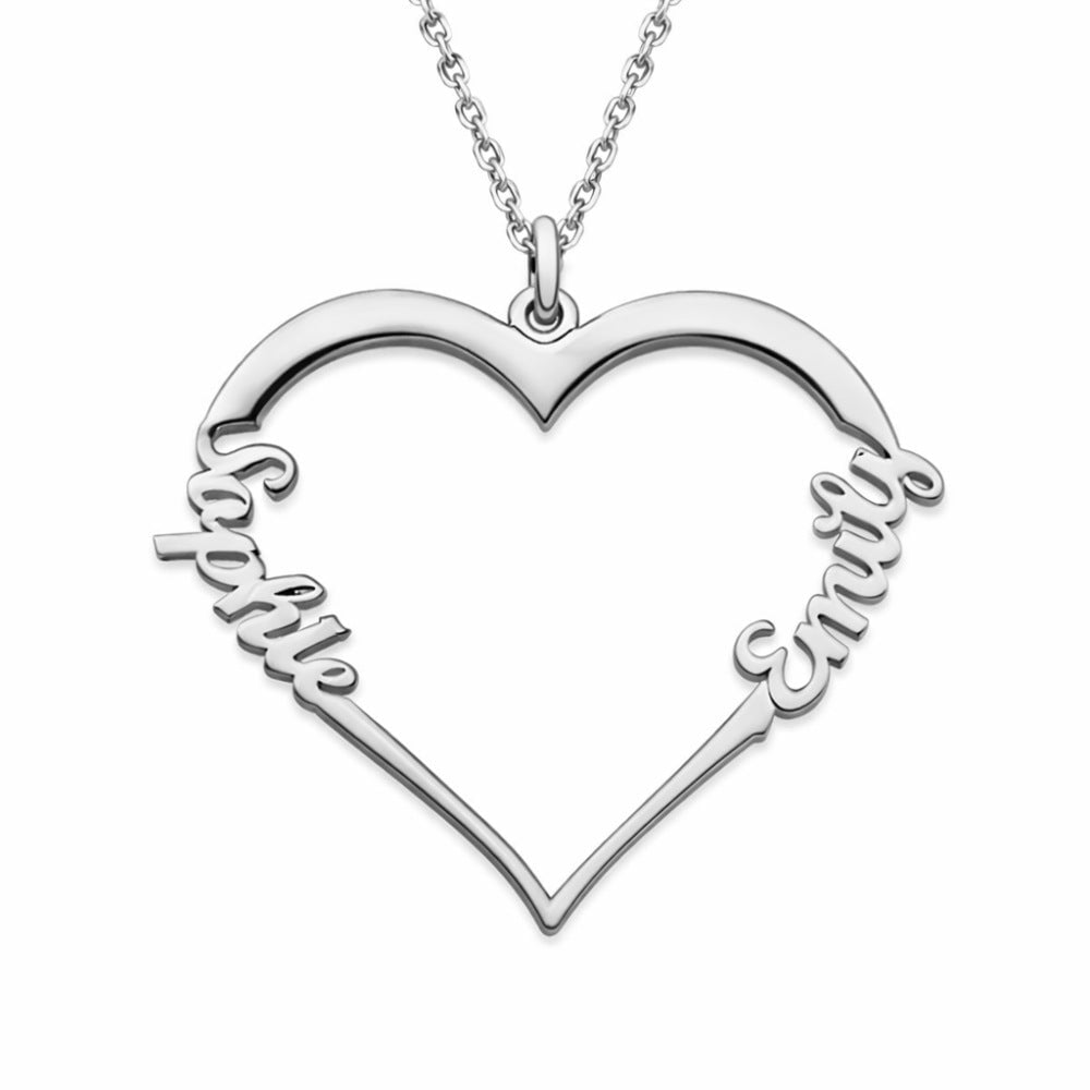 Personalised Heart Necklace