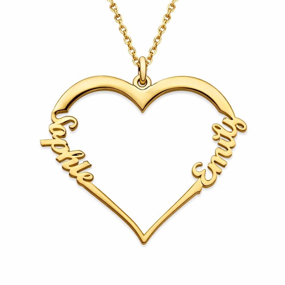 Personalised Heart Necklace