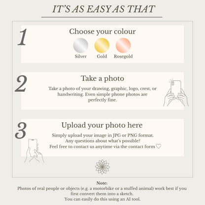 Jewelry From Your Handwriting