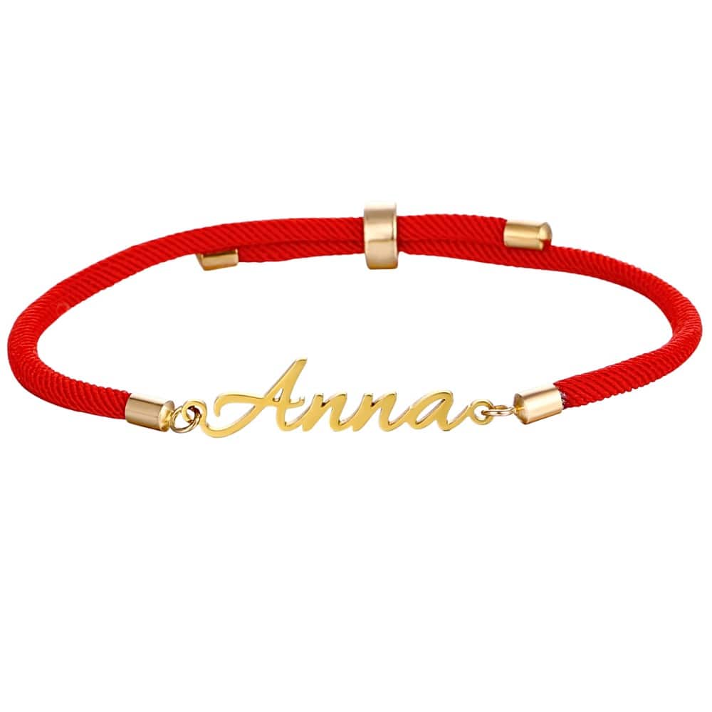 Engraved Name Cord Bracelet
Bracelets Loanya
