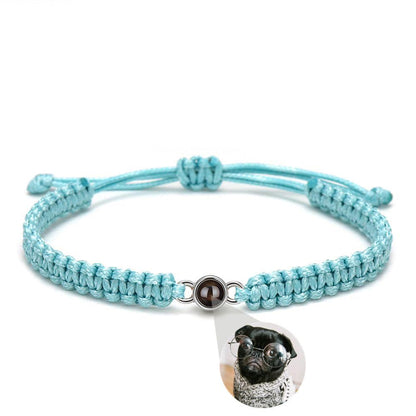 Personalised photo bracelet | Photo projection