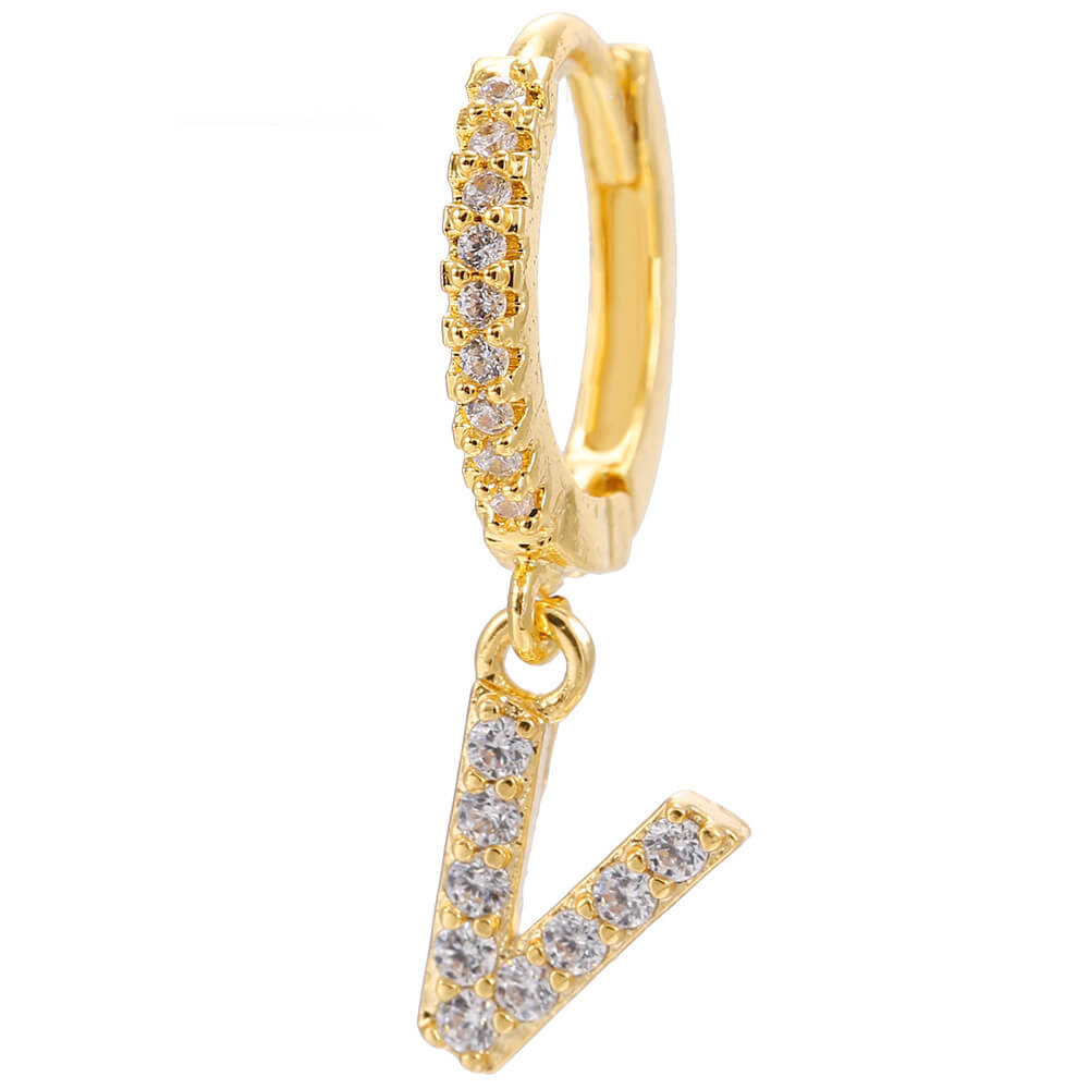 Earring with Initial