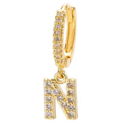 Earring with Initial