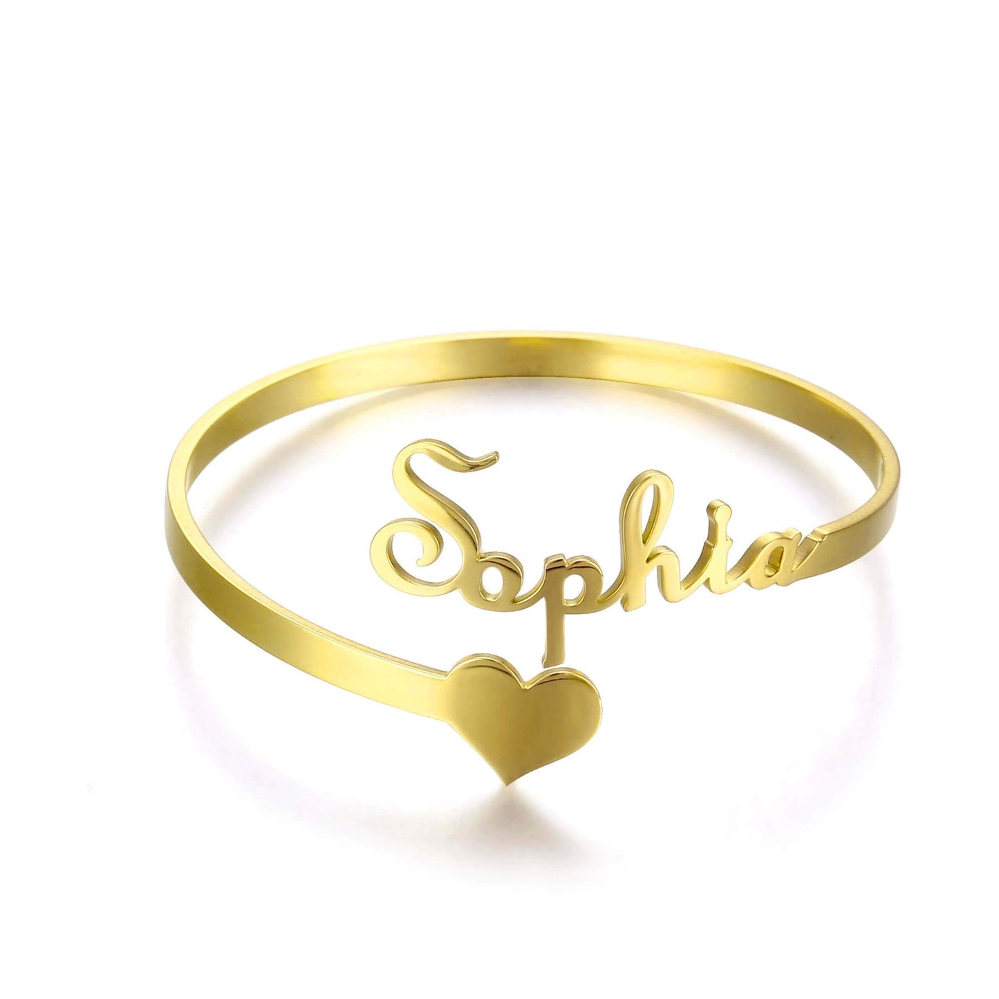 LOANYA Armreif mit Gravur Loanya Gold 