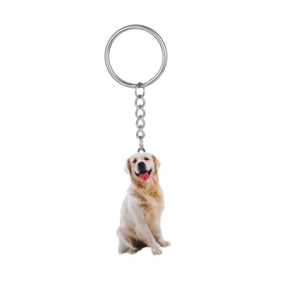 LOANYA Schlüsselanhänger aus Haustier Foto Keychains Loanya 